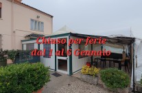 Chiuso Per Ferie dal 1 al 6 Gennaio 2023