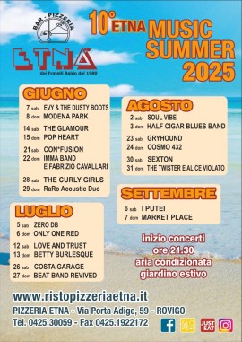 Etna Music Summer 2025 - Programma
