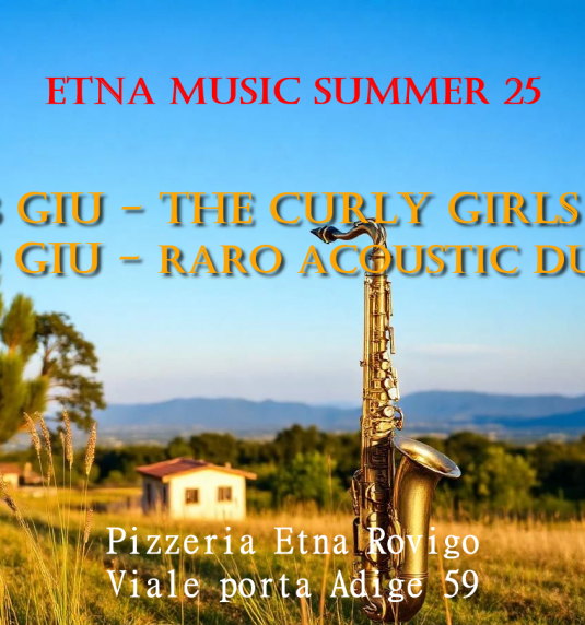 Etna Music Summer 2025 – 28 e 29 Giugno
