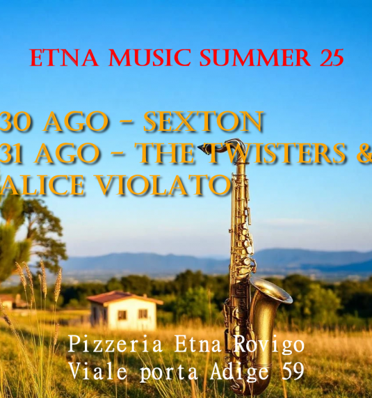 Etna Music Summer 2025 – 30 e 31 Agosto