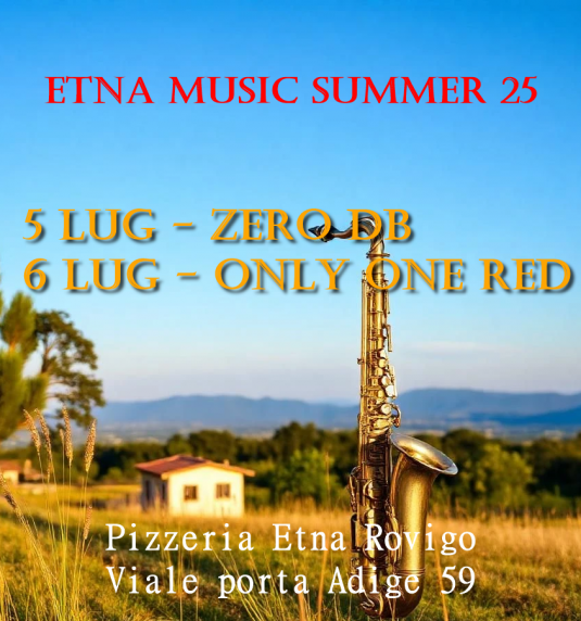 Etna Music Summer 2025 – 5 e 6 Luglio
