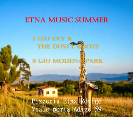 Etna Music Summer 2025 - 7 e 8 Giugno